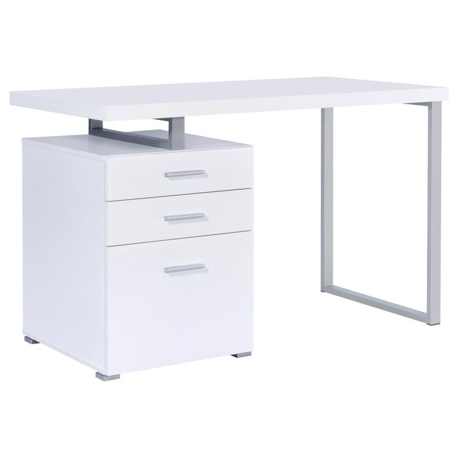 Brennan Office Computer Desk White