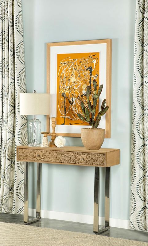 Draco 2-Drawer Console Table Natural