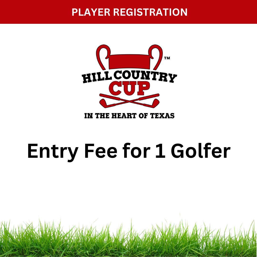 Entry Fee for 1 Golfer