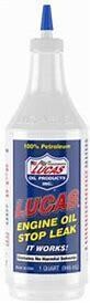 Lucas Motor Oil Additive, Engine Stop Leak, 946ml.