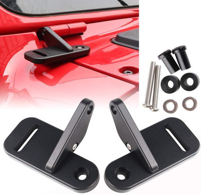 JL Cowl Light Mount LED Pod Light A-Pillar Mounting Brackets Compatible with Jeep Wrangler JL 2018-2021