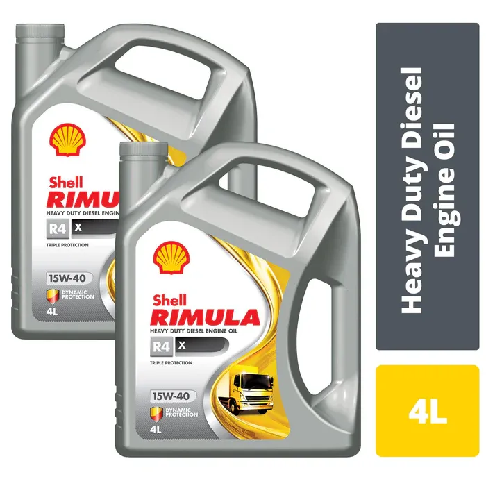 Shell Rimula R4X - 15W40, CI-4 (4L).