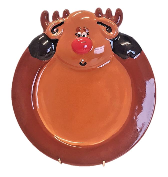 Reindeer Plate Reindeer Plate