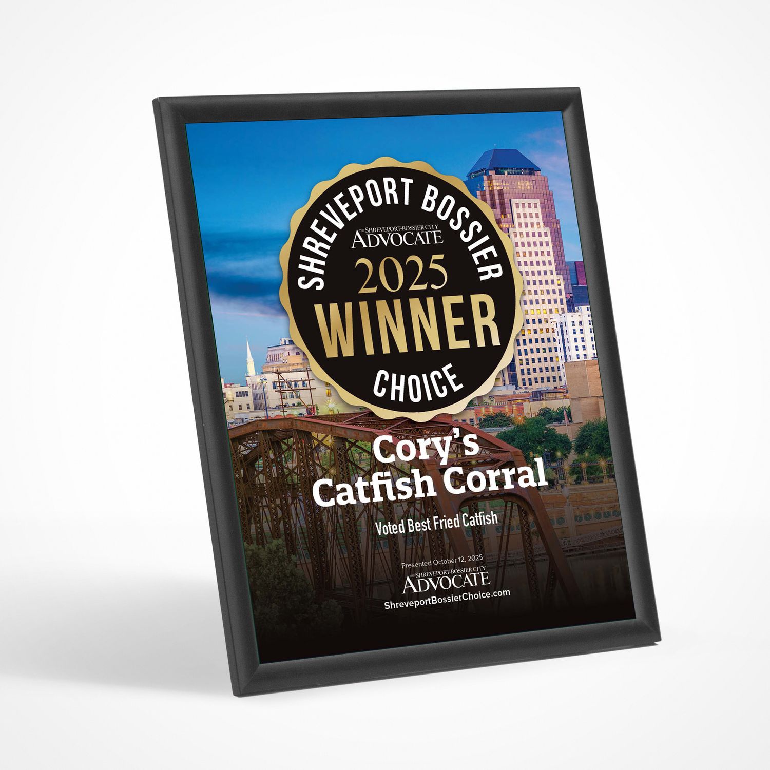 Winner's Modern Plaque