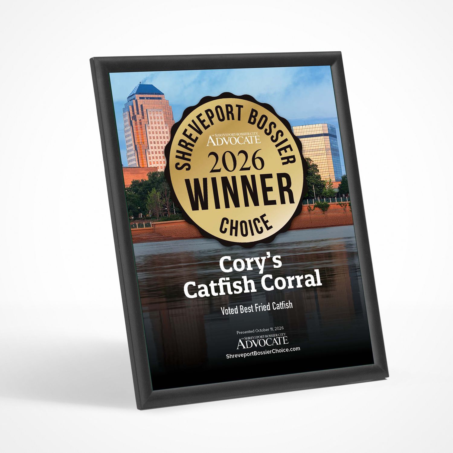 Winner's Modern Plaque