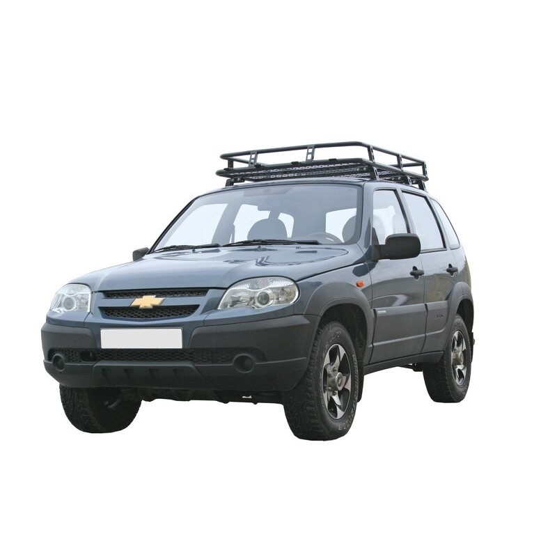Багажник экспедиционный «Трофи» с сеткой, Chevrolet Niva/Lada Niva (07.2020 -), Niva Travel