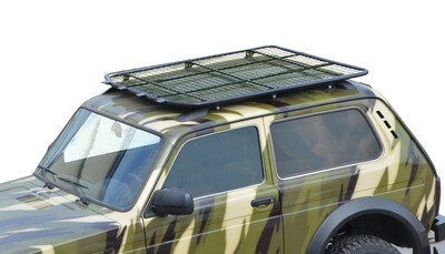 Багажник - платформа экспедиционный «Трофи»  (монтаж на заводские рейлинги) "Lada 4x4 Bronto"