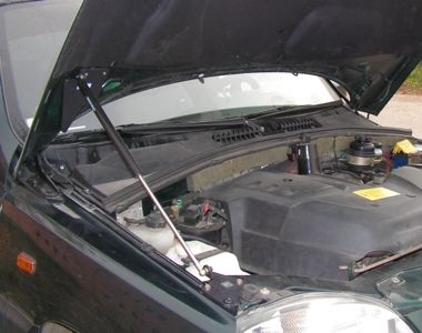 Автоматический подъём капота Chevrolet Niva