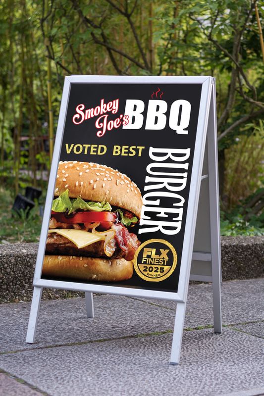 A-Frame Signs &amp; Stand