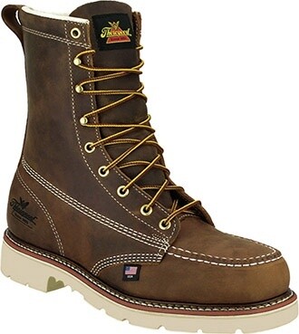 TG 804-4378 Crazy Horse 8&quot; Moc Steel Toe Boot SM25