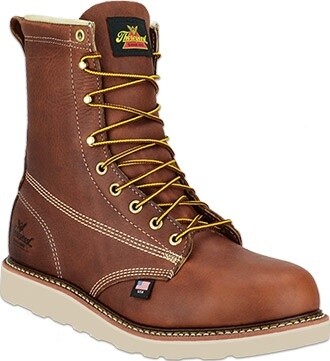 TG 804-4364 Tabacco 8&quot; Plain ST Toe Wedge SM25
