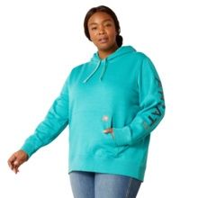 ART10048792 WMN&#39;s Rebar Teal Graphic Hoodie SP24