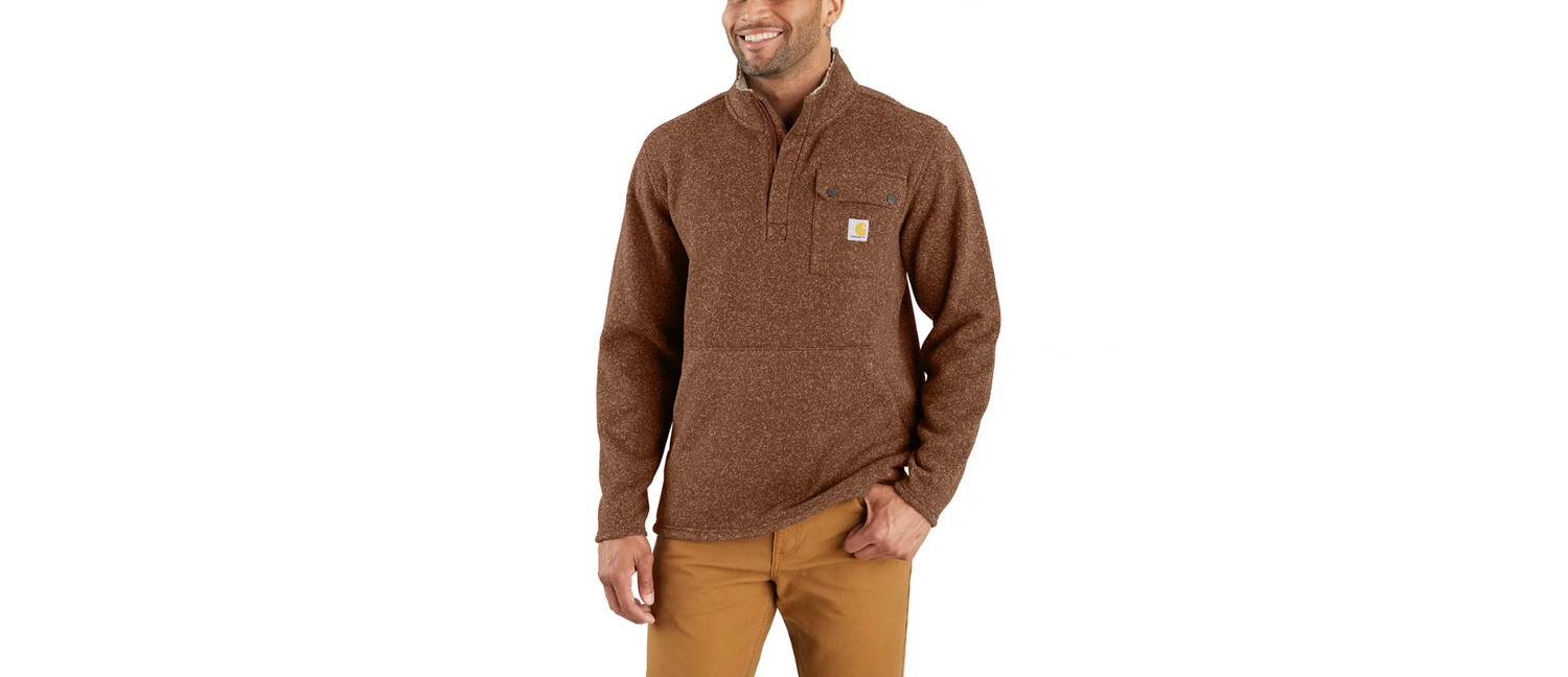 CH106378 Relaxed MW QZip PKT Sweater Fleece SP25