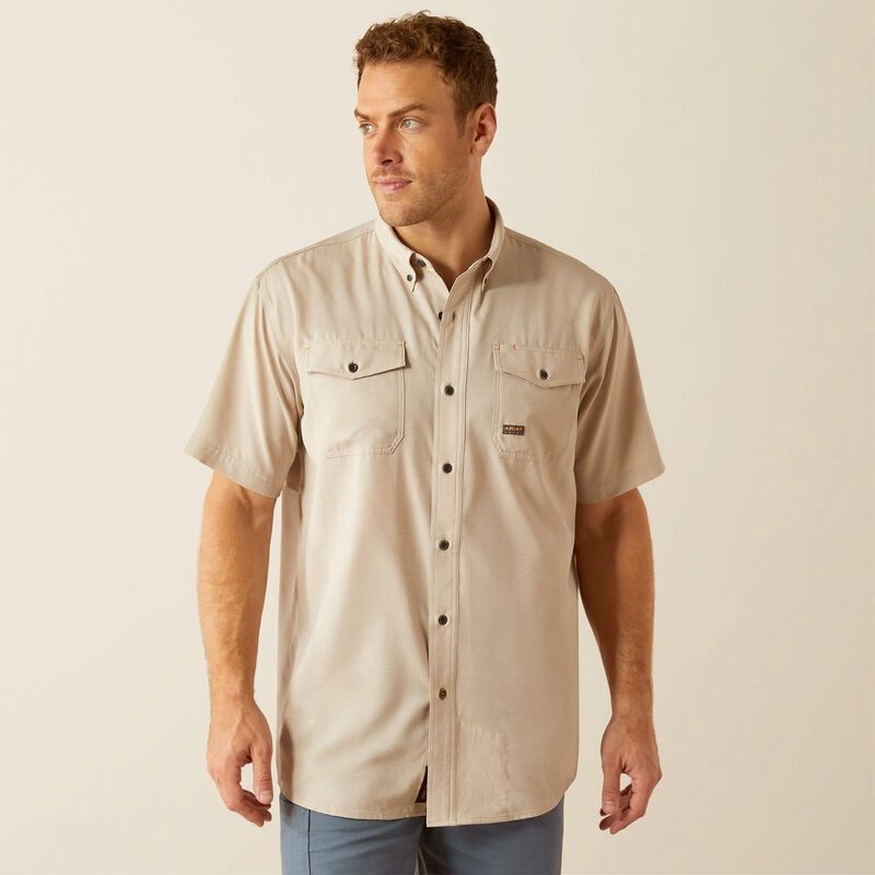 ART10055198 Rebar Ventek Fossil DS Work Shirt SP25