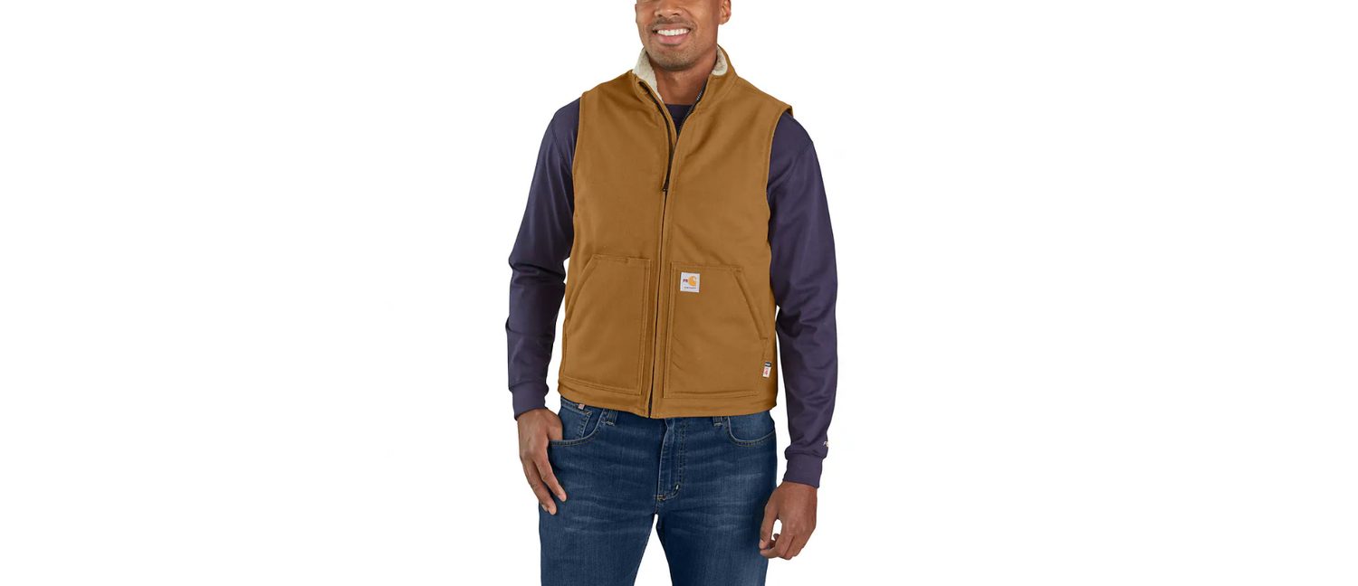 CH104981 FR  Sherpa Lined  Mock Vest SP26