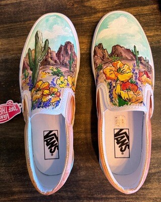 Hand-Painted Shoes