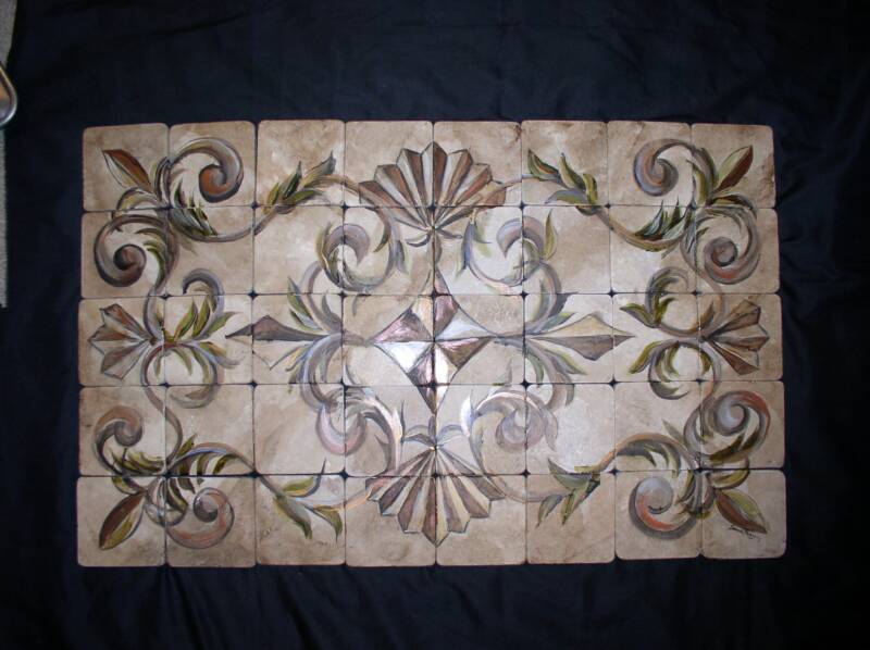 Shell Scrollwork
