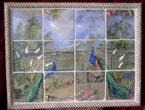 &quot;Peacocks In The Garden&quot;