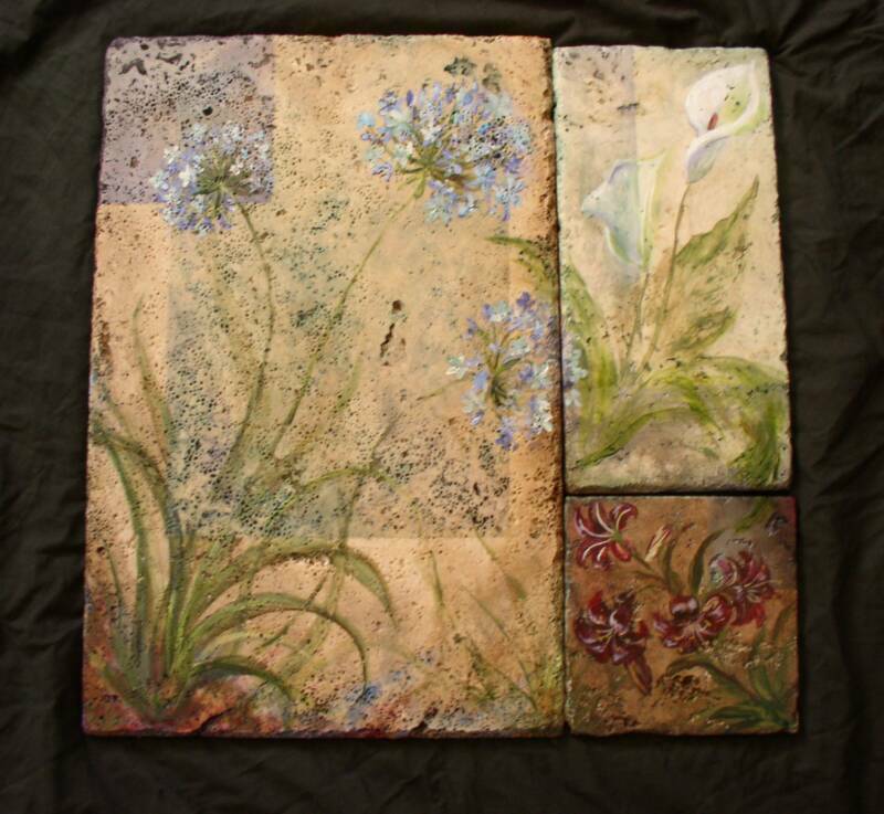 &quot;Lillies Modern Collage&quot;