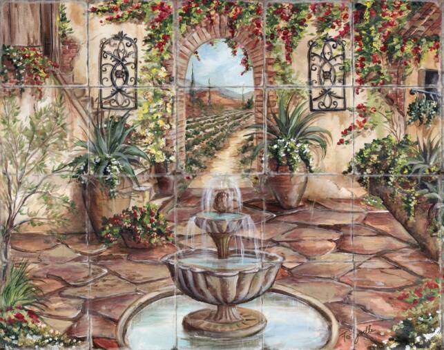 &quot;Italian Courtyard&quot;