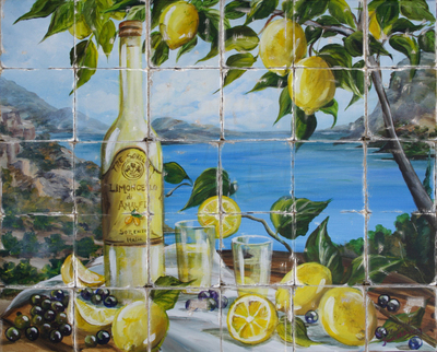 "Limoncellos on the Italian Coast" "Limoncellos on the Italian Coast"