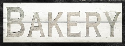 &quot;Bakery&quot; sign on Shiplap background
