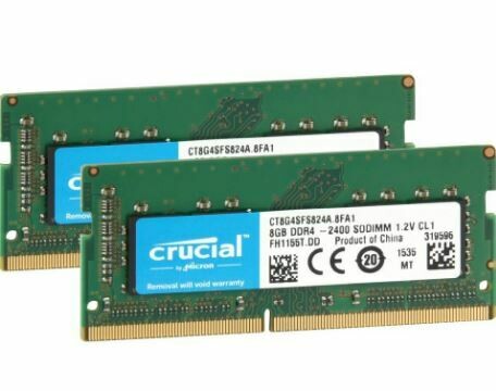 DDR4 16 GB 2x8 GB For HP 800 Mini                                                    B1L125