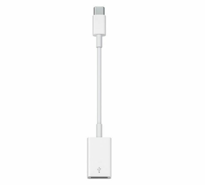 Apple - USB-C-to-USB Adapter - White      B1E213
