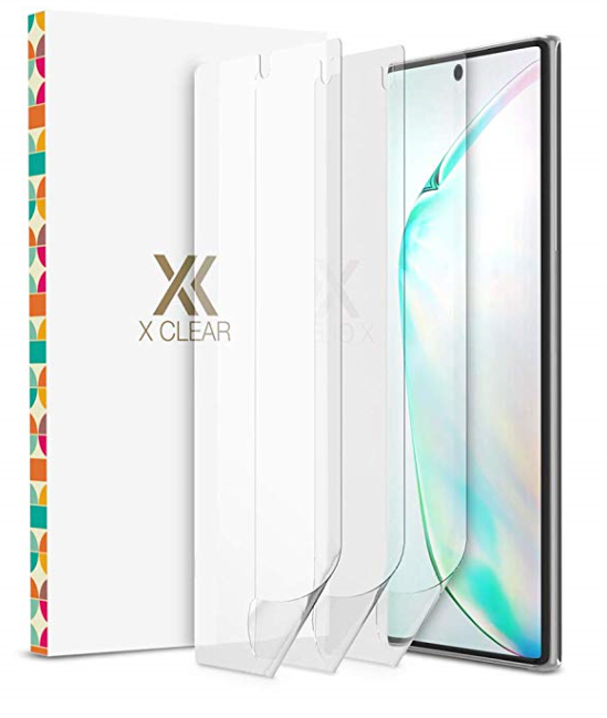 XClear 3 Pack Screen Protector Designed for Galaxy Note 10
