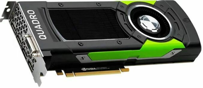 Nvidia Quadro P5000 - Video Card - Quadro P5000 - 16 Gb Gddr5X - Pcie 3.0 X16 - Dvi, 4 X Displayport - Out of a HP Z6G4    B1P407