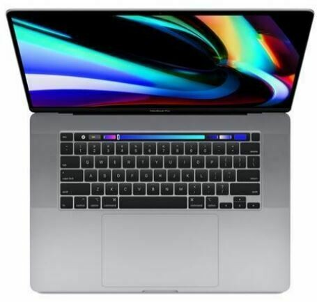 Apple 16" MacBook Pro 16" with Touch Bar, 9th-Gen 6-Core Intel Core i7 2.6GHz, 16GB RAM, 512GB SSD, AMD Radeon Pro 5300M 4GB, Space Gray, Late 2019  B1P111