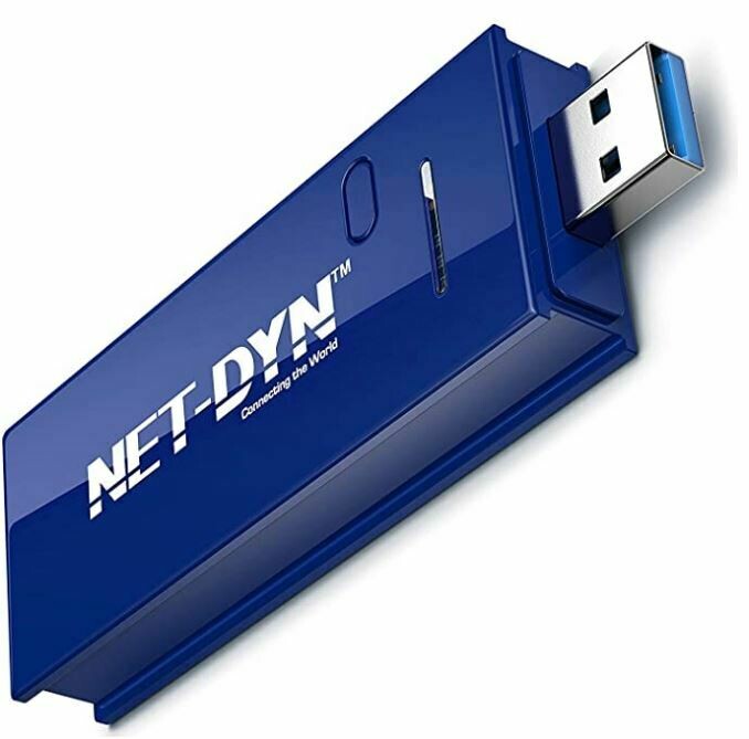 NET-DYN USB Wireless WiFi Adapter,AC1200 Dual Band, 5GHz and 2.4GHZ (867Mbps/300Mbps), Super Strength    B1O207