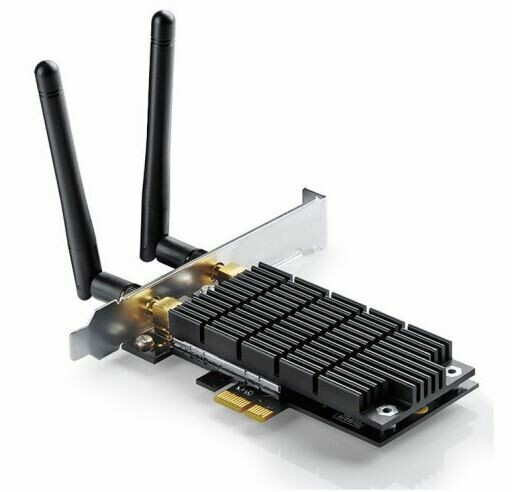TP-Link Archer T6E - Wireless AC1300 Dual Band PCI Express Wi-Fi Network Adapter     B1O205