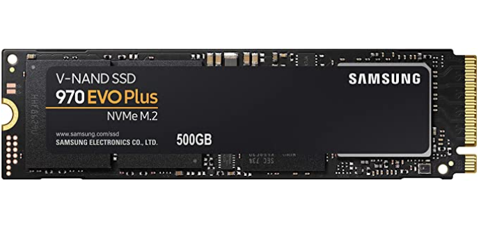 SAMSUNG 970 EVO Plus SSD 500GB - M.2 NVMe   B1L153