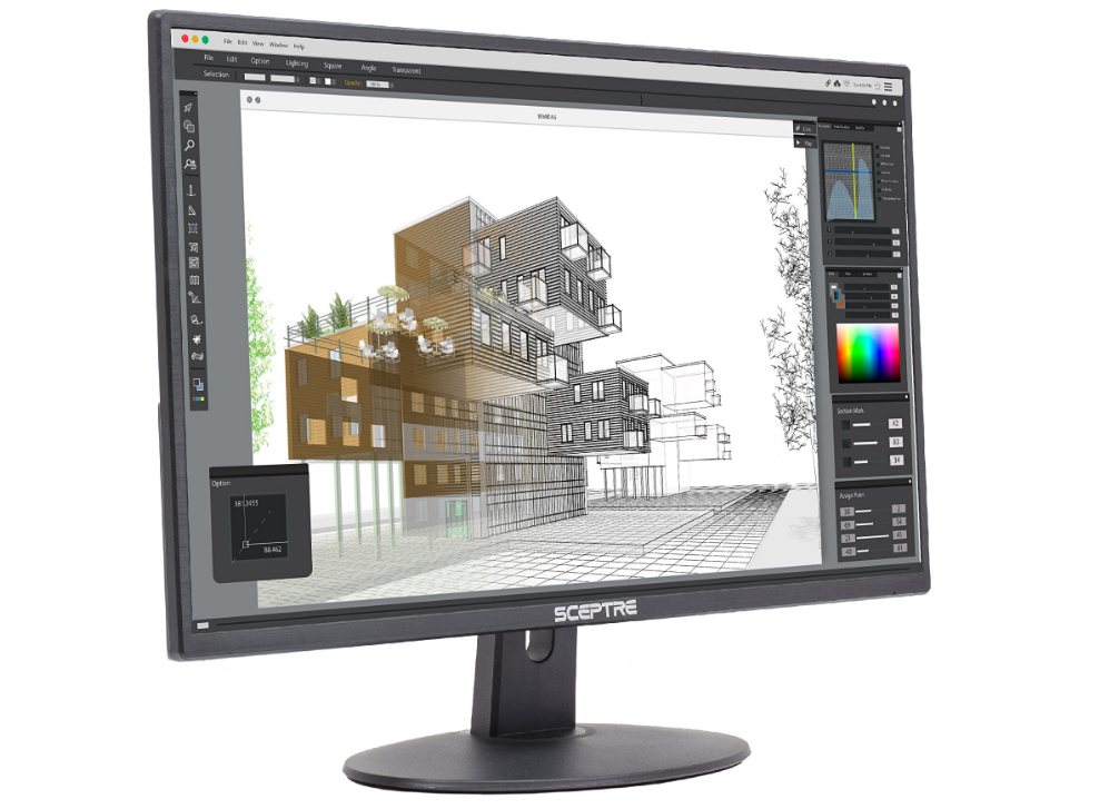 Sceptre  24"  Work from Home Monitor  (New)  1920x1080   IPS             B1G201