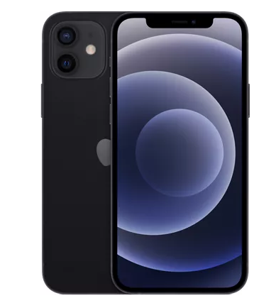 *USED* Apple iPhone 12 / Black / 128GB  B1I001