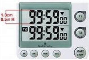 MARATHON 100 HOUR COUNT UP/DOWN TMR                           B1N315