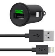 Car Charger + Lightning ChargeSync                                                B1N203