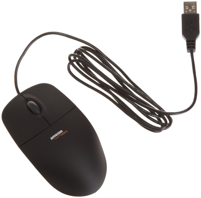 **Standard Issue** Logitech B100 - Wired Mouse (New) USB            B1B204