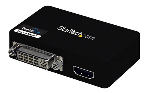 USB 3.0 to HDMI &amp; DVI Dual Monitor  Adapter                       B1E506