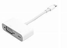 Apple Lightning to VGA Adapter                                                         B1E211