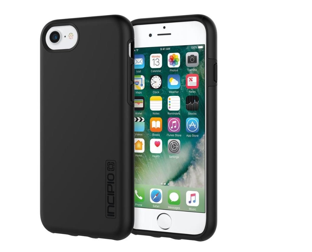 Incipio DualPro Case for iPhone 8/7 (Black)                                           B1M213