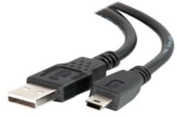 C2G 2m USB 2.0 A/Mini-B Cable                                                B1A512
