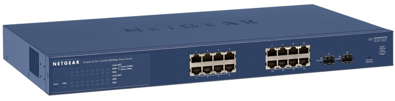 NETGEAR PRO SAFE 16-PORT GIGABIT SWITCH                                    B1A107