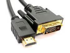 6FT DVI TO HDMI M/M HIGH SPEED CBL.                                  B1A504