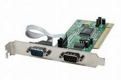 2 PORT PCI RS232 SERIAL ADAPT CARD                                           B1E510