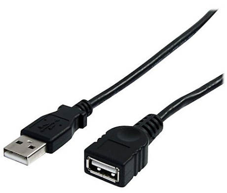 USB 2.0 extension cable - 6 ft                                                            B1A513