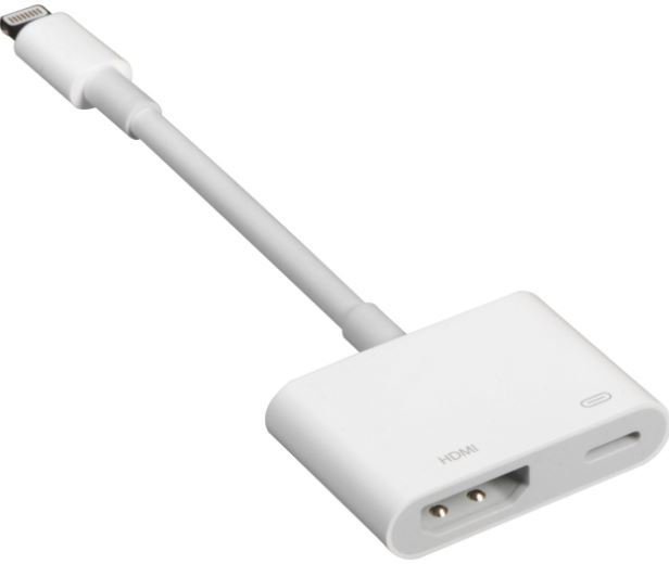 Apple Lightning Digital AV Adapter to HDMI  (White) MD826AM/A     B1E207