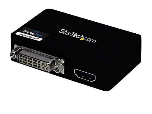 *USED* USB 3.0 to HDMI &amp; DVI Dual Monitor Adapter         B1P310