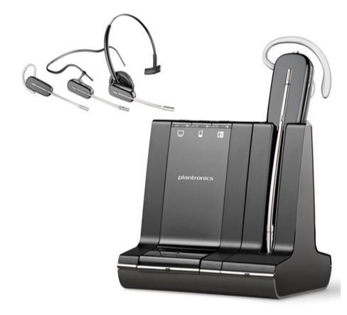 *USED* PNTNCS Savi W740-M Wireless Headset               B1P410